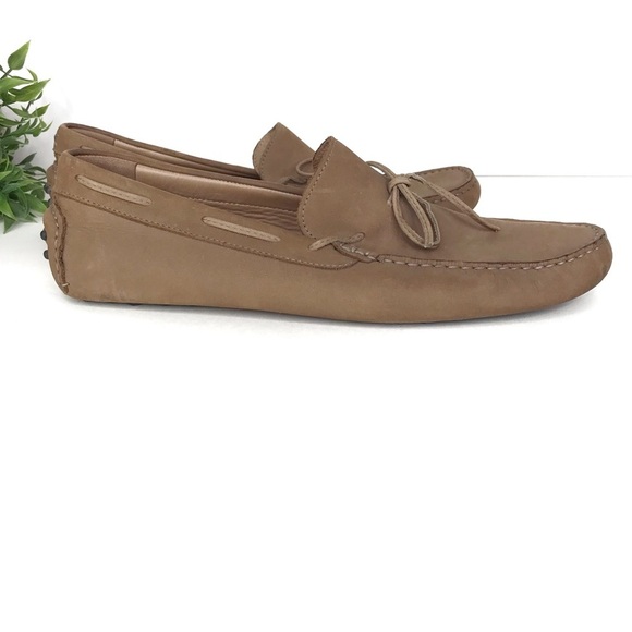 NORDSTROM Suede Leather Driving Loafers